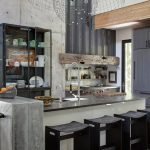 Interior de cocina estilo loft
