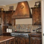 Interior de la cocina clásica
