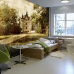 Castillo en la pared