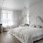 Dormitorio blanco como la nieve