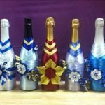 Flores en botella
