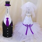 Hacer botellas para una boda