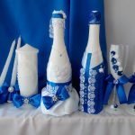 Velas con lazos