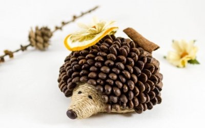 Manualidades de granos de café DIY +50 fotos