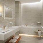 Baño retroiluminado