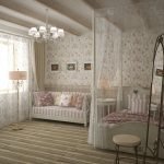Decoración acogedora de la habitación