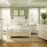 Muebles vintage en el dormitorio.