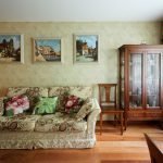 Sala de estar de estilo retro