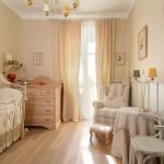 Habitación infantil en estilo provenzal
