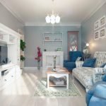Sala de estar Shabby Chic
