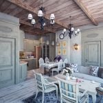 Cocina de estilo rústico