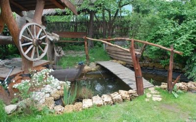 Características de un estilo rústico en el diseño del paisaje.