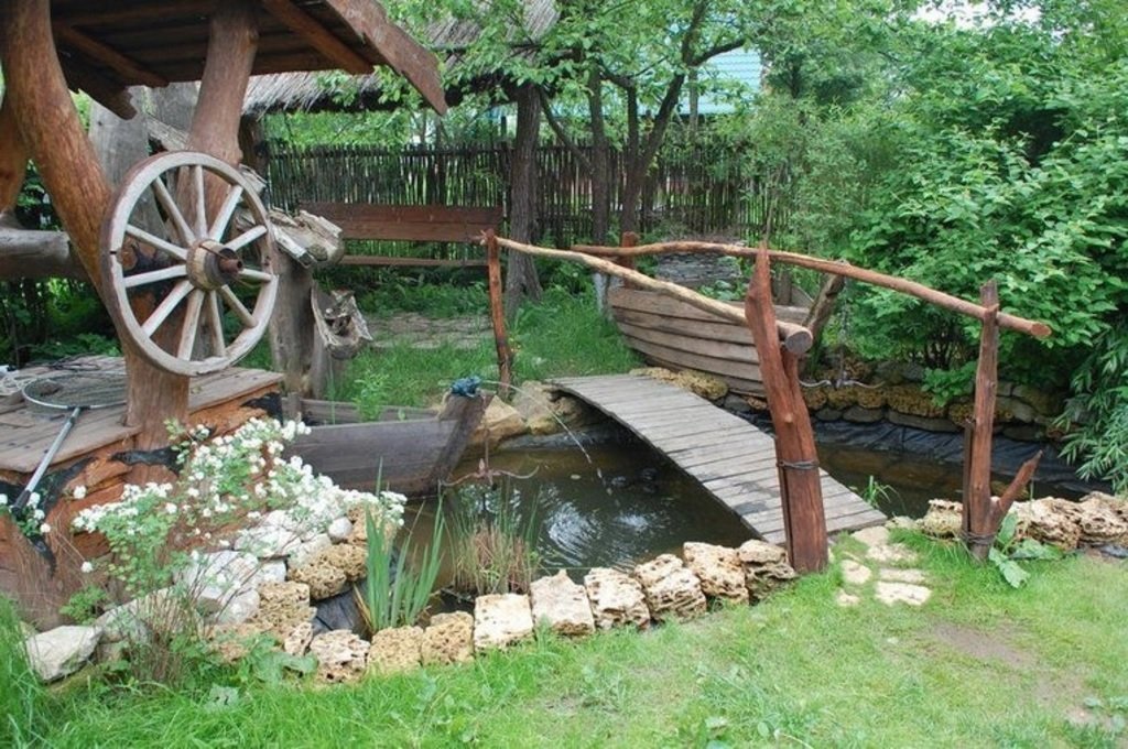 Rustikalni pejzažni dizajn