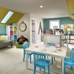 Habitación grande para niños