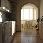 Arco en la cocina