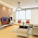 Sala de estar minimalista