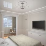 Decoración luminosa de dormitorio