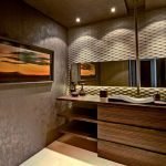 Baño estilo loft