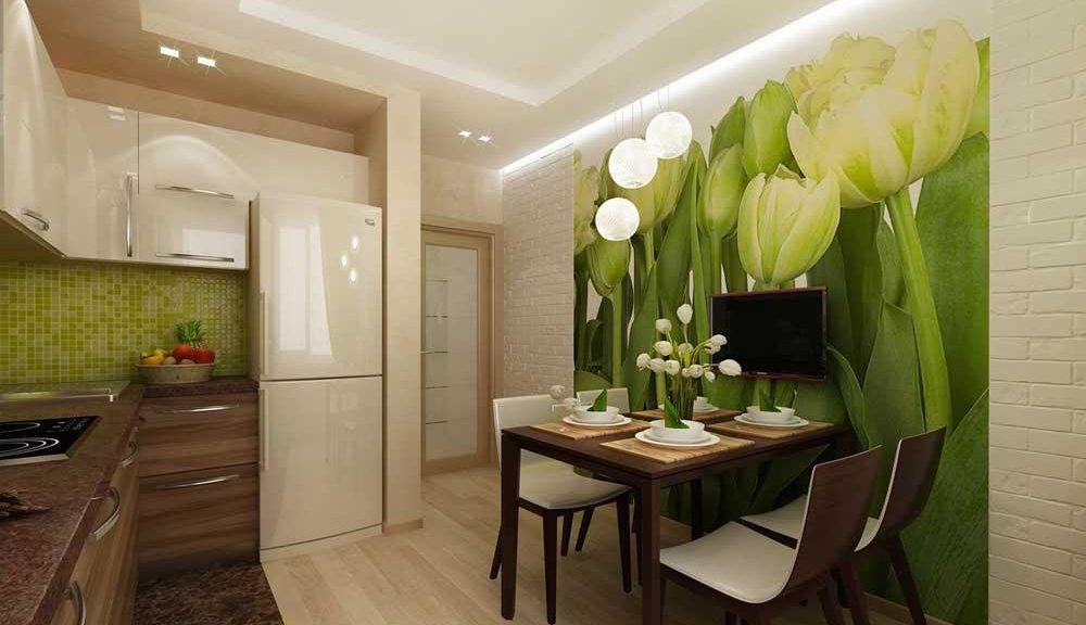Reka bentuk dapur di apartmen