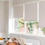 Imagen de contraste en un interior blanco