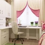 Hermosa decoración de la ventana