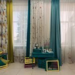 Cortinas largas en la guardería