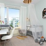 Cortinas blancas para niños