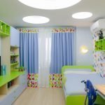 Diseño moderno de habitación para niño