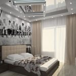 Papel fotográfico con héroes de una película en un interior