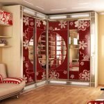 Decoración roja
