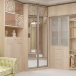 Muebles de gabinete de luz