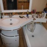 Ahorra espacio en el baño.