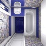 Decoración de azulejos azules