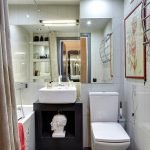 Baño estilo loft