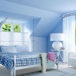 Decoración azul