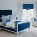 Decoración azul