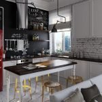 Bardovy refrigerador en la cocina