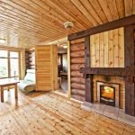 Chimenea en el interior
