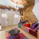 Paneles de madera en el interior