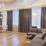 Cortinas para una amplia ventana