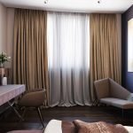 Cortinas marrones