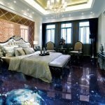 Piso Galaxy en el dormitorio