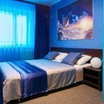 Dormitorio de estilo universo
