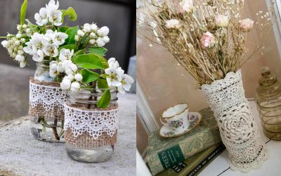 Encaje en el interior +50 ideas para la decoración del hogar de encaje