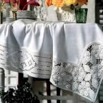 Mantel blanco