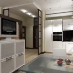 Cocina en la sala