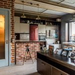 Cocina estilo lobby