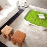 Alfombra ligera en el piso