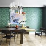 Comedor en una casa privada.
