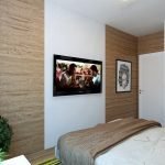 Armario corredizo en una habitación